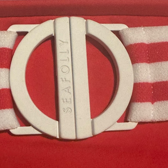 NWOT Seafolly Standard Belted High Waisted Bikini Bottom Swimsuit - Picture 8 of 11